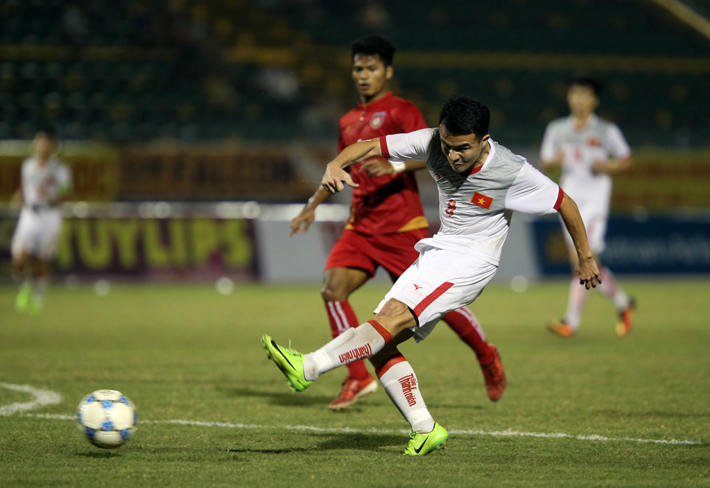 Lấy công bù thủ, U21 Việt Nam giành 3 điểm trước Myanmar